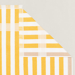【上品】HERMES ビーチタオル ≪Yachting Raye≫ ラージサイズ Yachting Raye beach towel, small model | Hermès USA